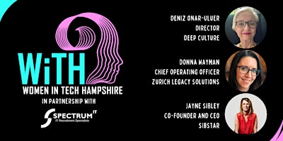 Women in Tech Hampshire - Being a Female Leader in the Tech Industry primary image