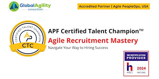 APF Certified Talent Champion™ (APF CTC™)  | Apr 17-18, 2024 primary image
