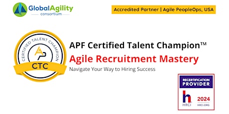 APF Certified Talent Champion™ (APF CTC™) | May 1-2, 2024