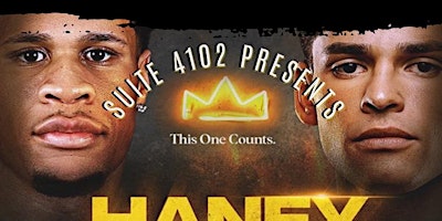 Imagen principal de Haney vs. Garcey fight party