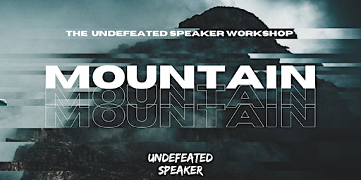 Hauptbild für MOUNTAIN -  Undefeated Speaker