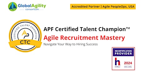 APF Certified Talent Champion™ (APF CTC™)  | Jun 5-6, 2024