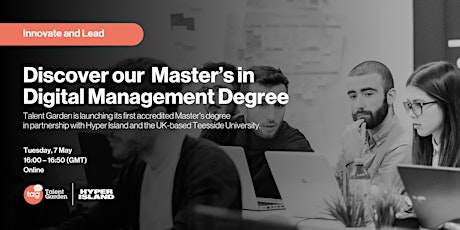 Innovate and Lead: Master’s in Digital Management Degree
