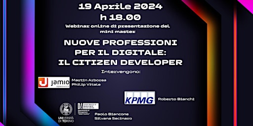 Hauptbild für Nuove professioni per il digitale: il citizen developer