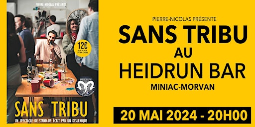 Pierre-Nicolas "Sans Tribu" au Heidrun Bar - 18 Mai 2024 primary image