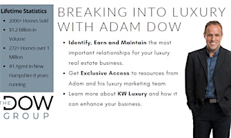 Imagem principal do evento Breaking Into Luxury with Adam Dow