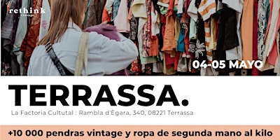 Imagem principal do evento Mercado de ropa vintage al peso - Terrassa
