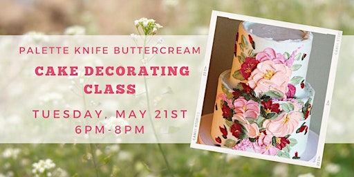 Palette Knife Cake Decorating Class primary image