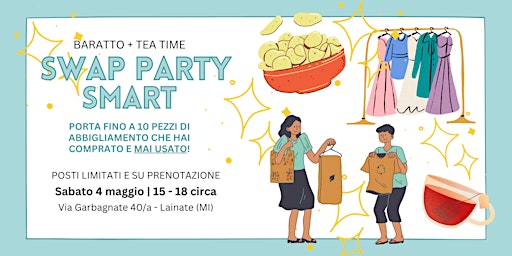 Imagem principal de SWAP PARTY SMART: Rinnova il tuo guardaroba mentre ti diverti!