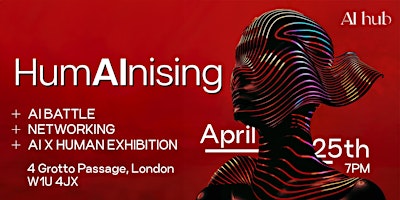 HumAInising | An evening with creative humans behind AI primary image