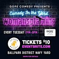 Imagem principal do evento Womansplaining: An All Ladies Comedy Show