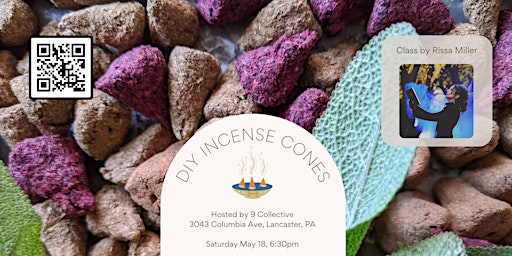 Imagem principal do evento DIY Incense Cones with Rissa Miller