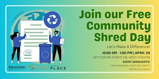 Primaire afbeelding van Free Community Shred Day!