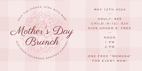 Mother's Day Brunch at the Radisson