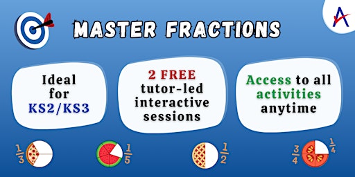 Primaire afbeelding van Master Fractions - FREE Taster Sessions