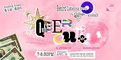 Imagem principal do evento Queer Cuts: A Disco Collage Fundraiser