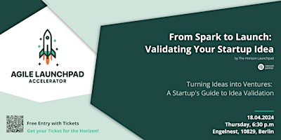 From Spark to Launch: Validating Your Startup Idea primary image