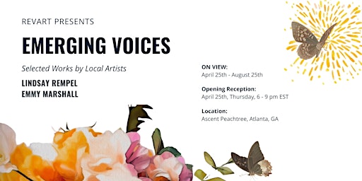 Image principale de Opening Reception of Emerging Voices Exhibition