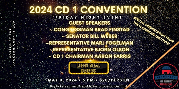 CD 1 Convention Friday Night Event
