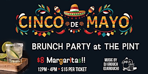 Primaire afbeelding van Cinco De Mayo Brunch Party!