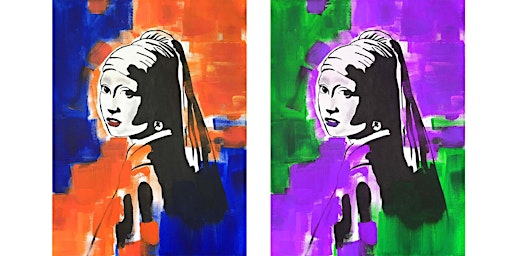 Primaire afbeelding van Paint & Pub Night -  Girl with a Pearl Earring