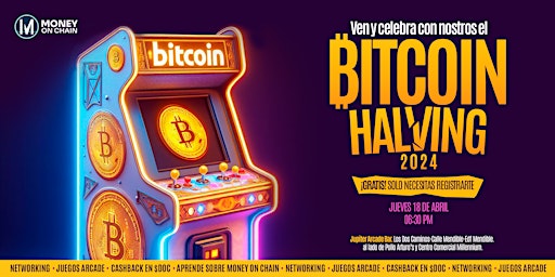 Celebra con Money On Chain el Bitcoin Halving 2024 en Caracas primary image