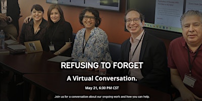 Imagen principal de Refusing to Forget: A Virtual Conversation