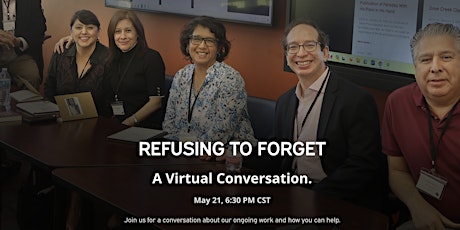 Refusing to Forget: A Virtual Fundraiser & Conversation