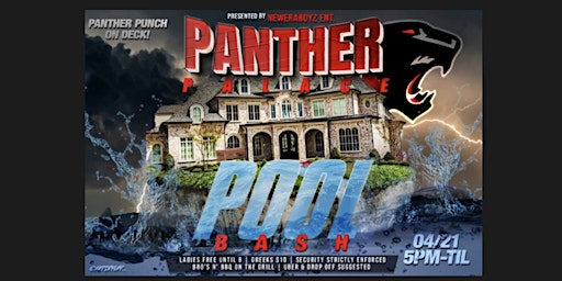 PANTHER PALACE POOL BASH primary image