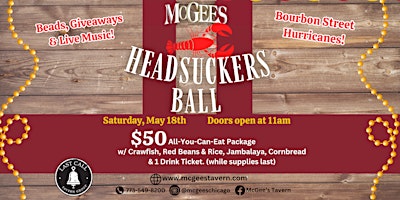 McGees Headsucker Ball 2024 primary image