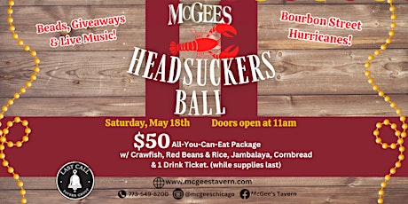 McGees Headsucker Ball 2024