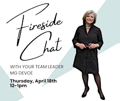 Fireside Chat with Your Team Leader, MG DeVoe primary image