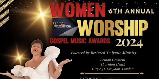 Imagem principal do evento WOMEN WORSHIP GOSPEL MUSIC AWARDS: SHE GLOWS