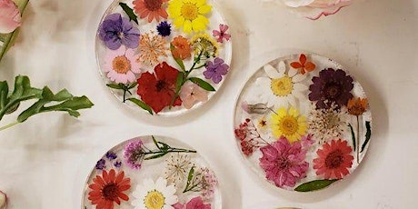 GWISE Craft Circle: Epoxy Resin Flower Coaster Making