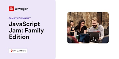 Imagem principal do evento JavaScript Jam : Family Edition