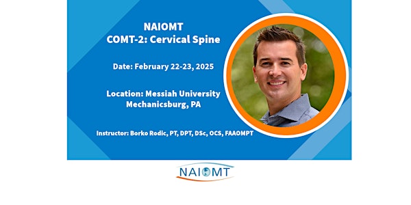 NAIOMT COMT-2: Cervical Spine [Messiah University]2025
