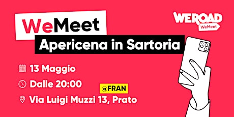 WeMeet | Apericena in Sartoria