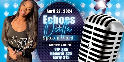 Primaire afbeelding van Echoes of Ocilla: Spoken Word Soiree