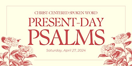 Present-Day Psalms Poetry Slam