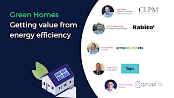 Green Homes - getting value from energy efficiency primary image