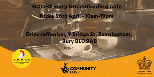 Image principale de BOOBS Breastfeeding Café APRIL 2024