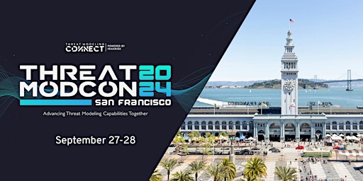 Imagem principal do evento ThreatModCon 2024 San Francisco