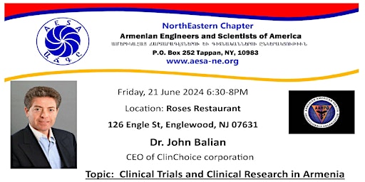 Primaire afbeelding van Clinical Trials and Clinical Research in Armenia