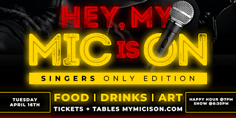 Hey, My Mic Is On: Singers Only Edition