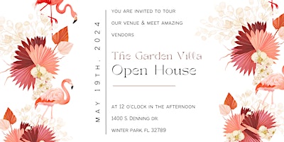 Hauptbild für Summer Lovin' at The Garden Villa | Open House