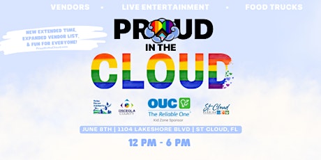 PROUD IN THE CLOUD Brought by St. Cloud Pride Alliance