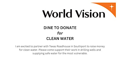 DINE TO DONATE FOR WORLD VISION