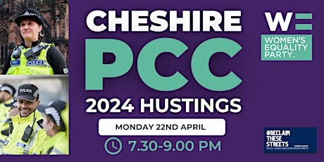 Cheshire PCC Hustings