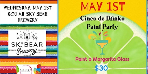 Cinco de Drinko ~Paint Party primary image