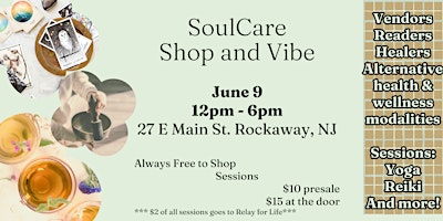 Image principale de SoulCare Shop and Vibe Wellness Fair